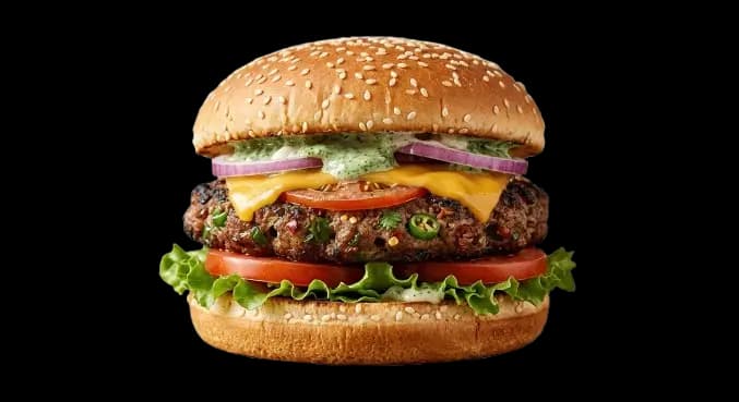 Chapli Kabab Burger